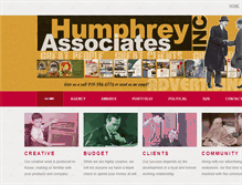 Tablet Screenshot of humphreyad.com